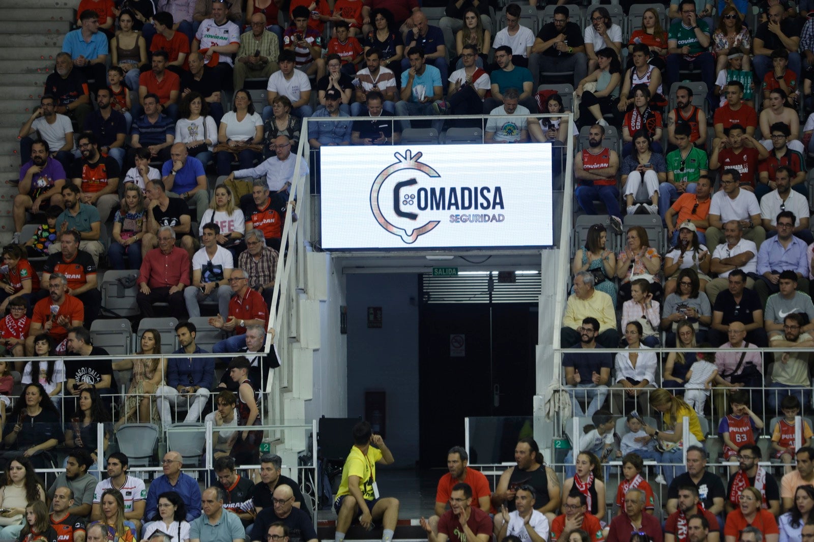 Encuéntrate en la grada durante el Covirán Granada - Gran Canaria