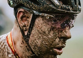 David Valero, tras la prueba.