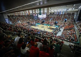 Imagen del Palacio este domingo.