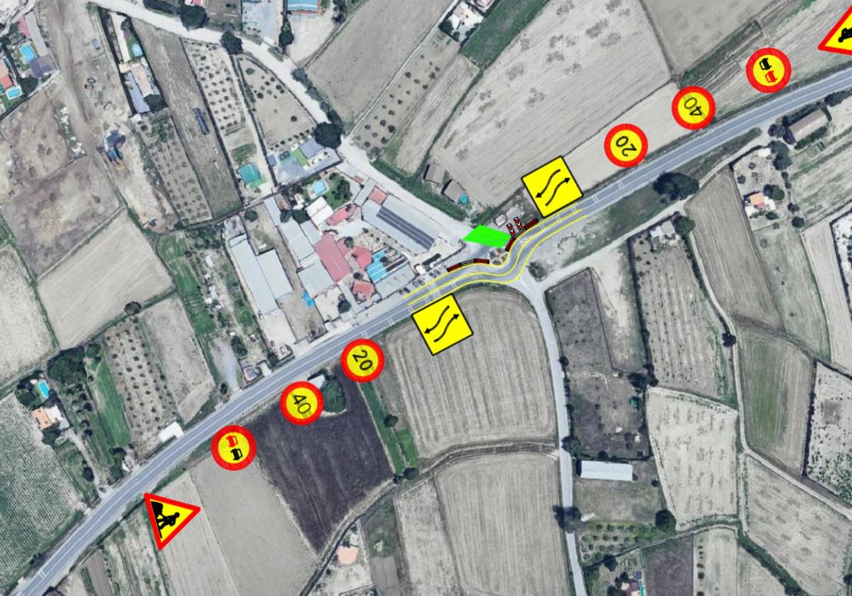 Nueva fase de las canalizaciones de Churriana de la Vega.