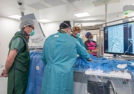 Imagen de un quirófano de un hospital jiennense.