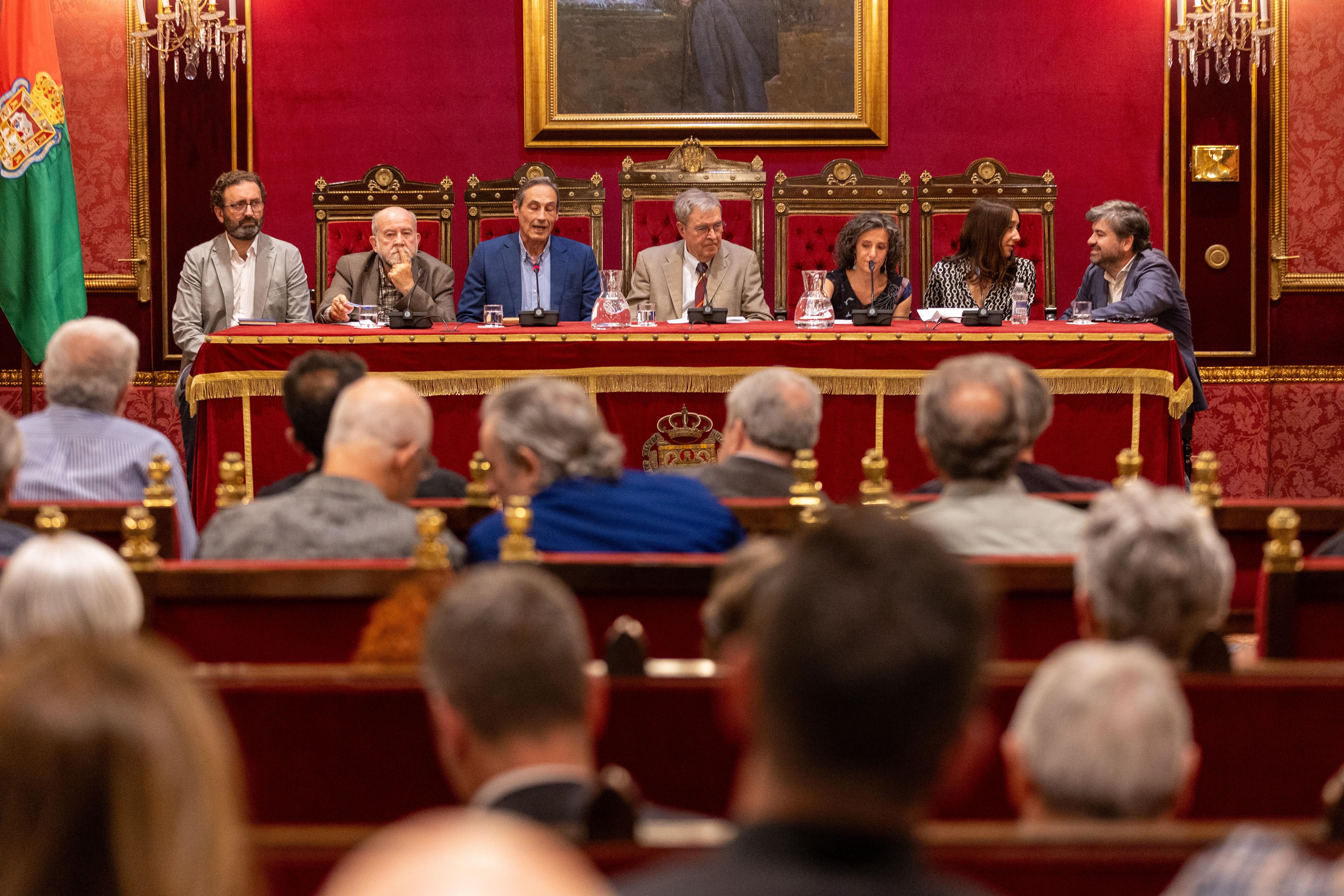 Un momento del debate que se desarrolló en la tarde de ayer.