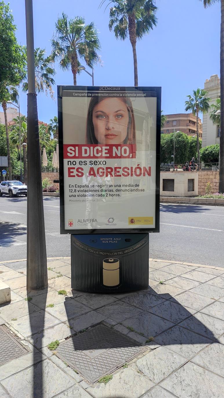 El Ayuntamiento de Almería suspende la campaña contra la violencia sexual:  «El objetivo no se va a cumplir» | Ideal