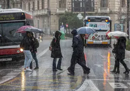Una bolsa de aire polar trae lluvias y tormentas que afectarán a estas zonas de Andalucía.