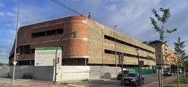 Imagen de las obras del Conservatorio Superior de Música que se ejecutan en el Bulevar.