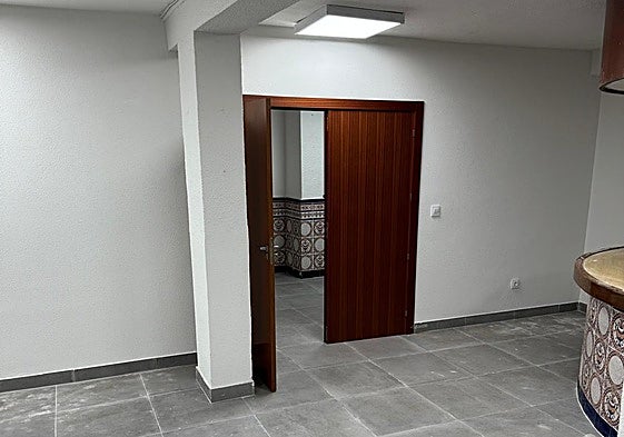 Interior de las instalaciones reformadas cedidas a la Plataforma de Jubilados por Jaén.