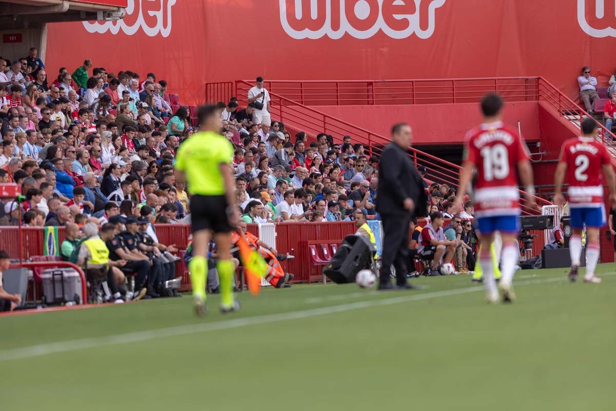 Encuéntrate en la grada en el partido entre Granada y Celta