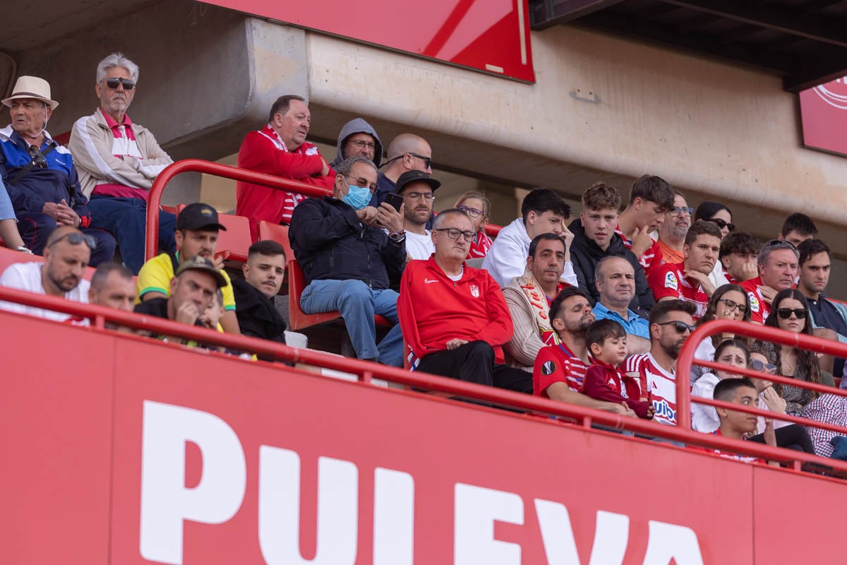 Encuéntrate en la grada en el partido entre Granada y Celta