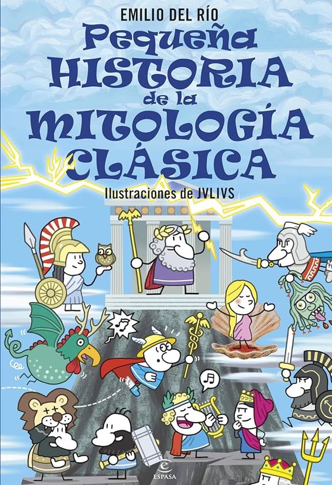 Portada de 'Pequeña historia de la mitología clásica'.