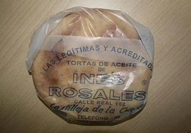 Veredicto de la Aesan sobre las tortas de Inés Rosales.