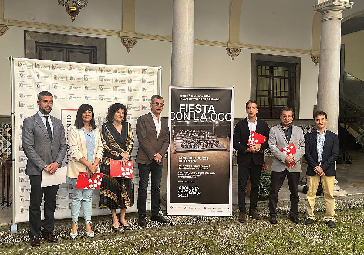 Presentación de 'Fiesta con la Orquesta Ciudad de Granada'.