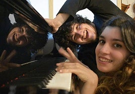 Los integrantes de Dúo Doré.