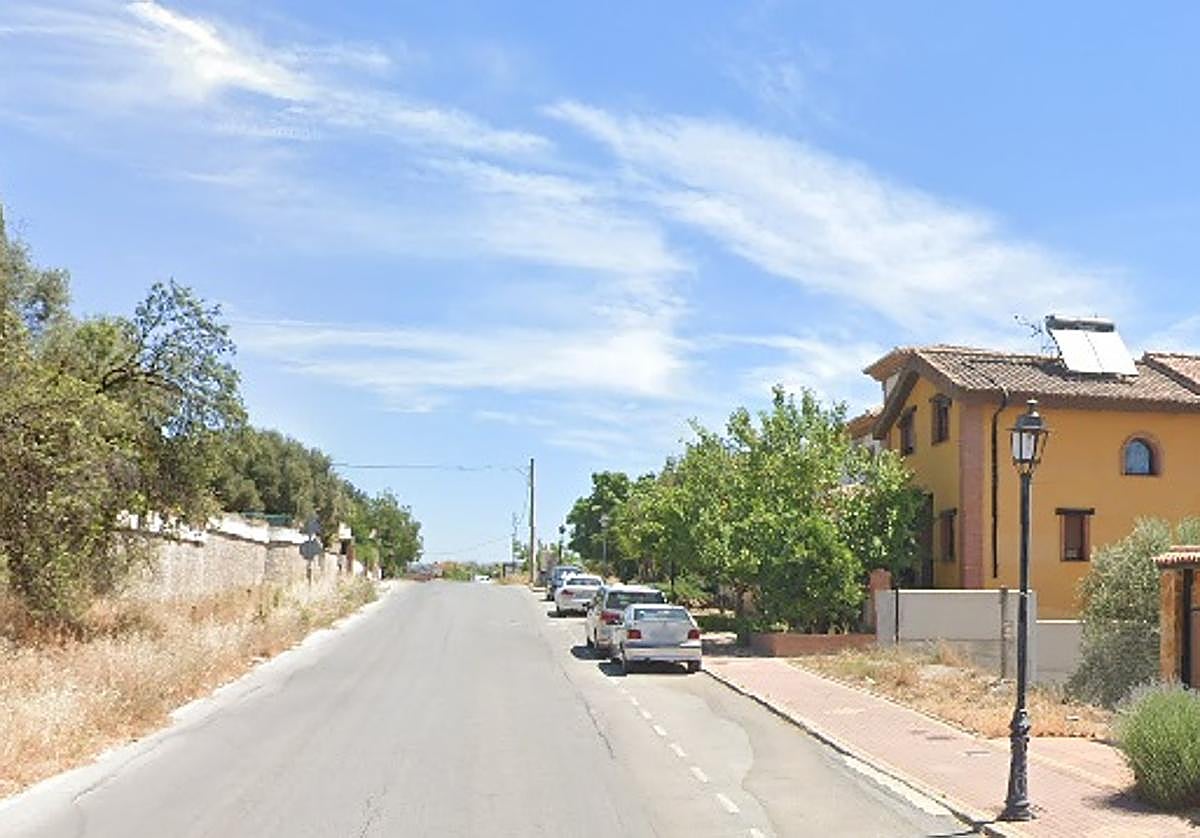 Camino de Albarrate, entre las localidades de Albolote y Atarfe, donde la Guardia Civil tenía establecido el control.