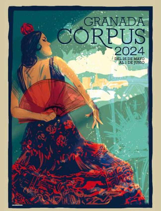 Cartel del Corpus de 2024.