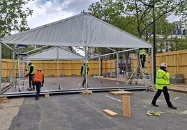 Códigos QR, 55 camiones y medio centenar de montadores de Almería a las Olimpiadas de París