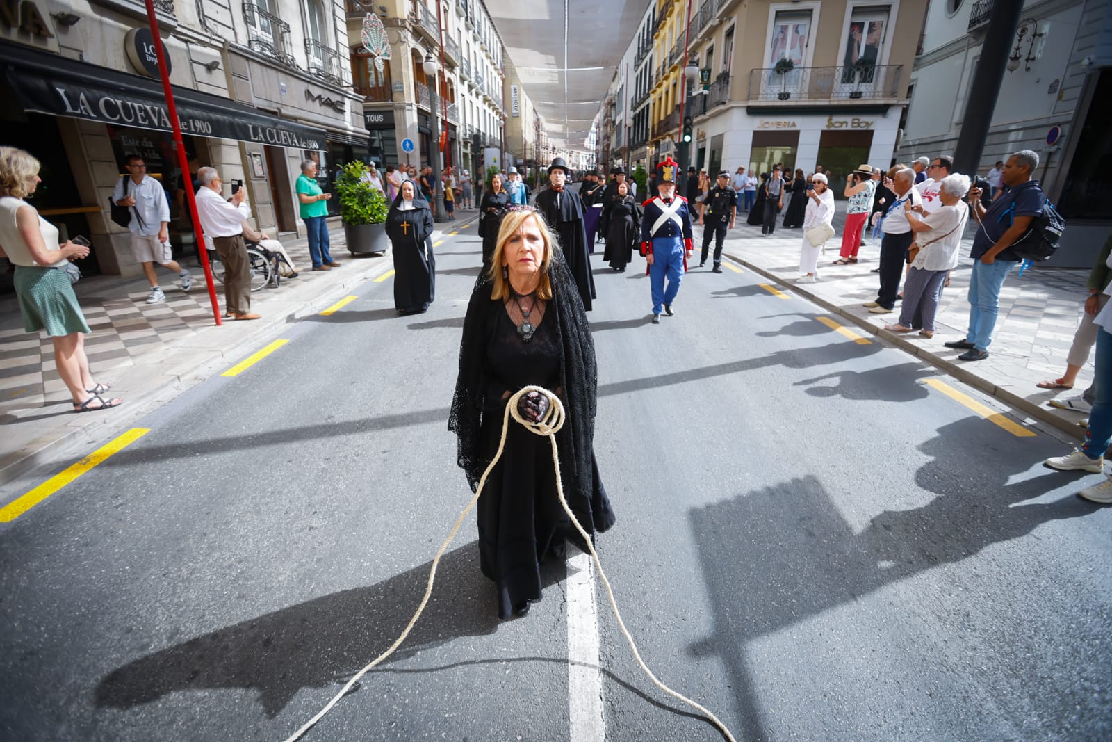 Las imágenes de la conmemoración de la ejecución de Mariana Pineda en Granada