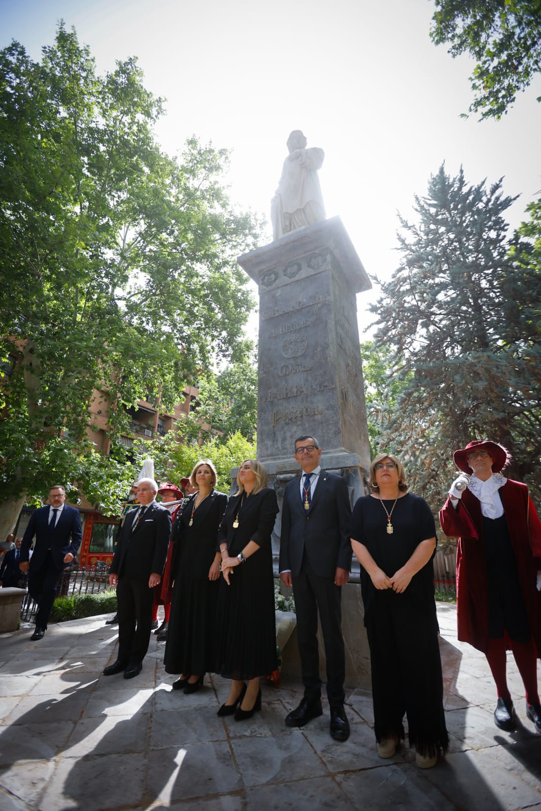 Las imágenes de la conmemoración de la ejecución de Mariana Pineda en Granada