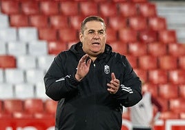 José Ramón Sandoval, en un entrenamiento.