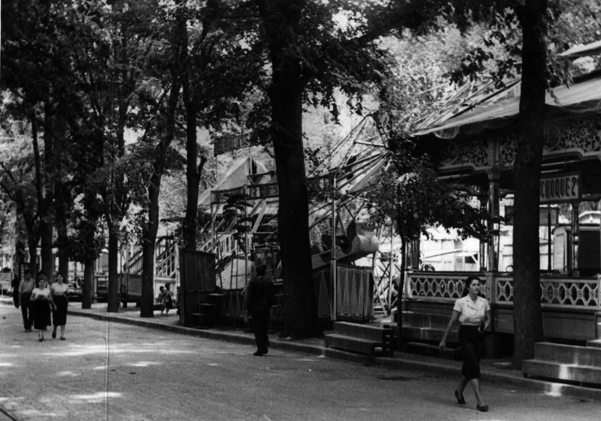 Las imágenes del Corpus pasado: cuando la feria de Granada era en el Salón