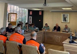 Junta Local de Seguridad Ciudadana de cara al Festival Internacional del Aire El Yelmo.