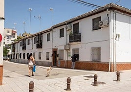 Calle San Cristóbal de la Chana donde ocurrió la agresión