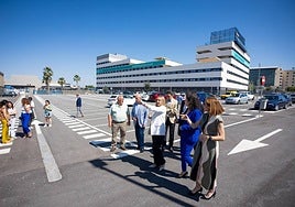 Nuevo aparcamiento de 190 plazas, junto a la residencia Student Experience.