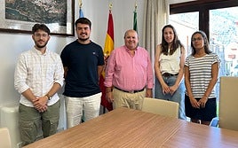 Güéjar Sierra recibe a Javier Castro tras su paso por el Mundial de Jóvenes Pastores