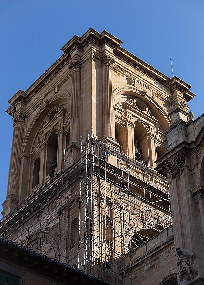 La estructura se está armando poco a poco.