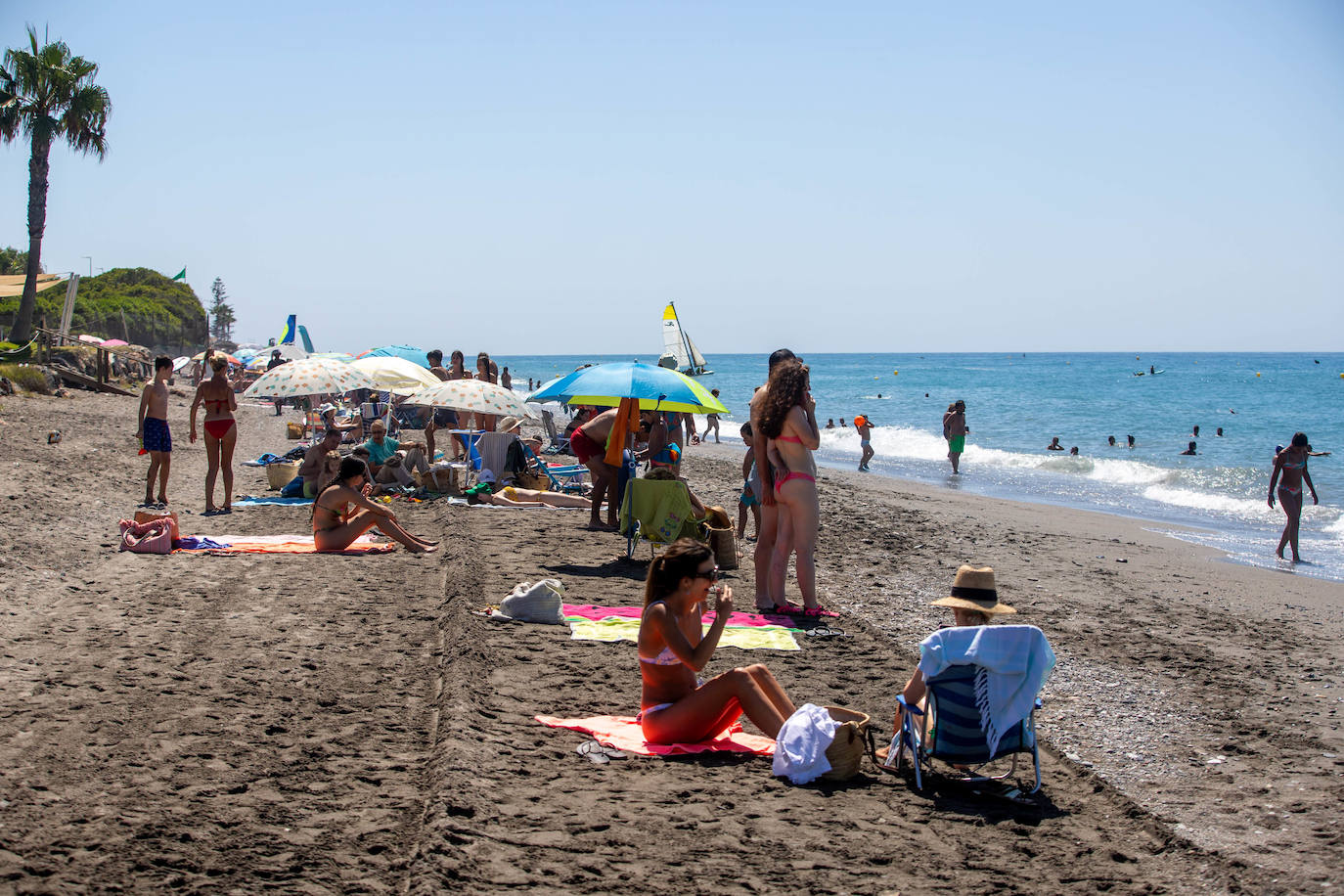 Imagen del pasado verano en Playa Granada.