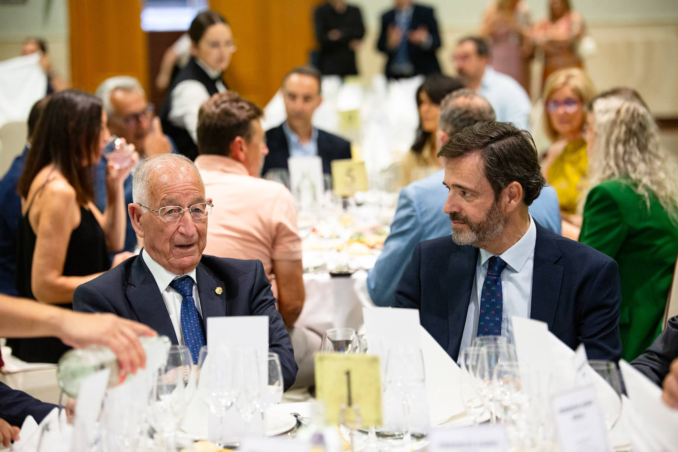 Las imágenes de una cena de gala para el recuerdo