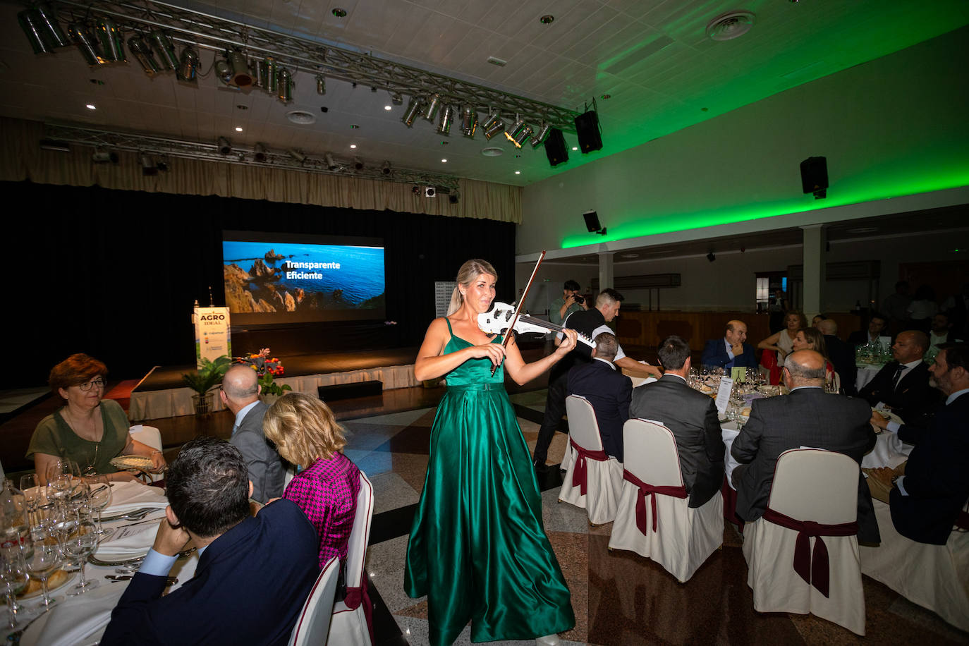 Las imágenes de una cena de gala para el recuerdo