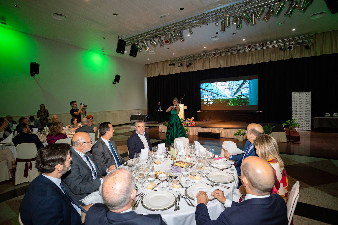 Las imágenes de una cena de gala para el recuerdo