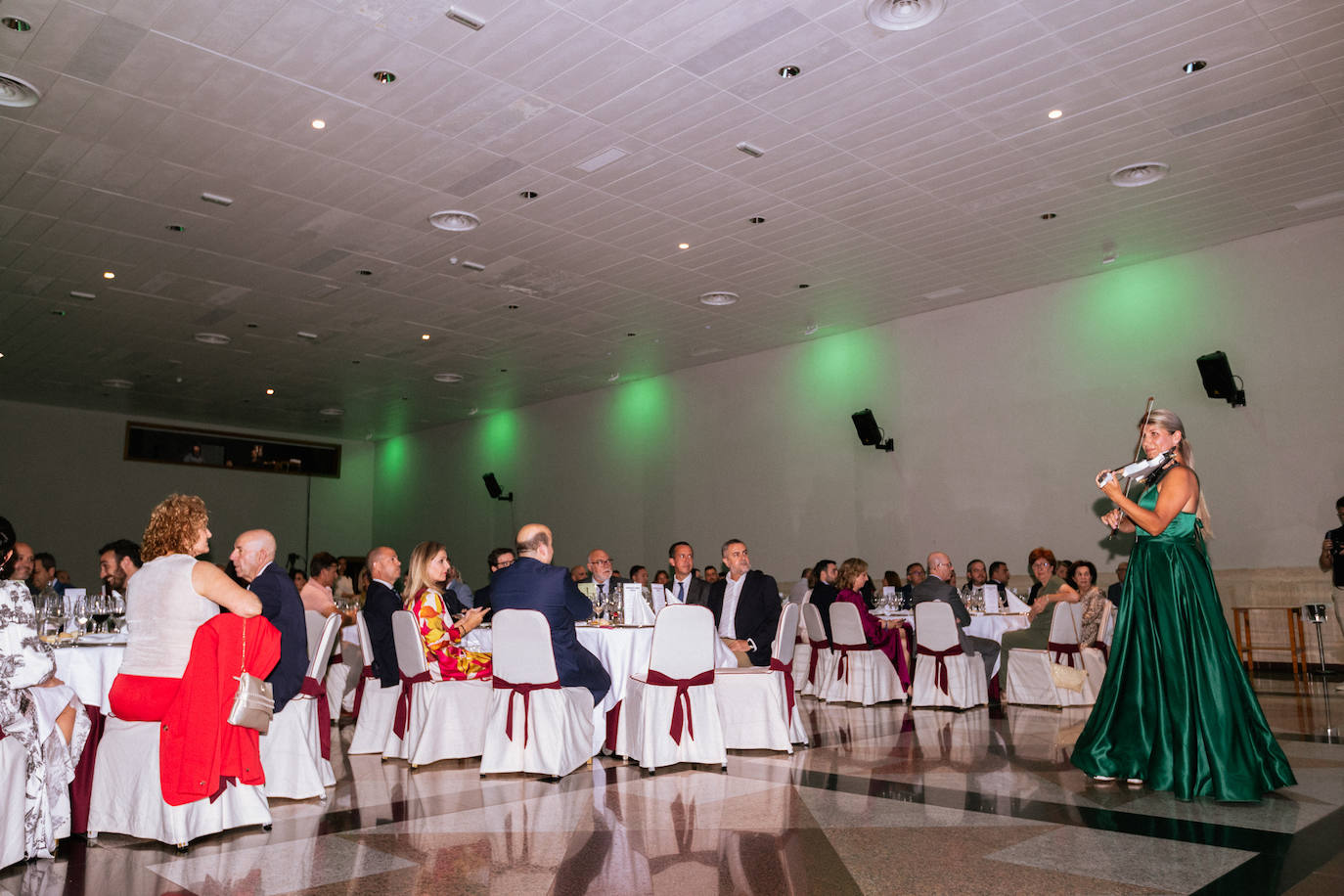 Las imágenes de una cena de gala para el recuerdo