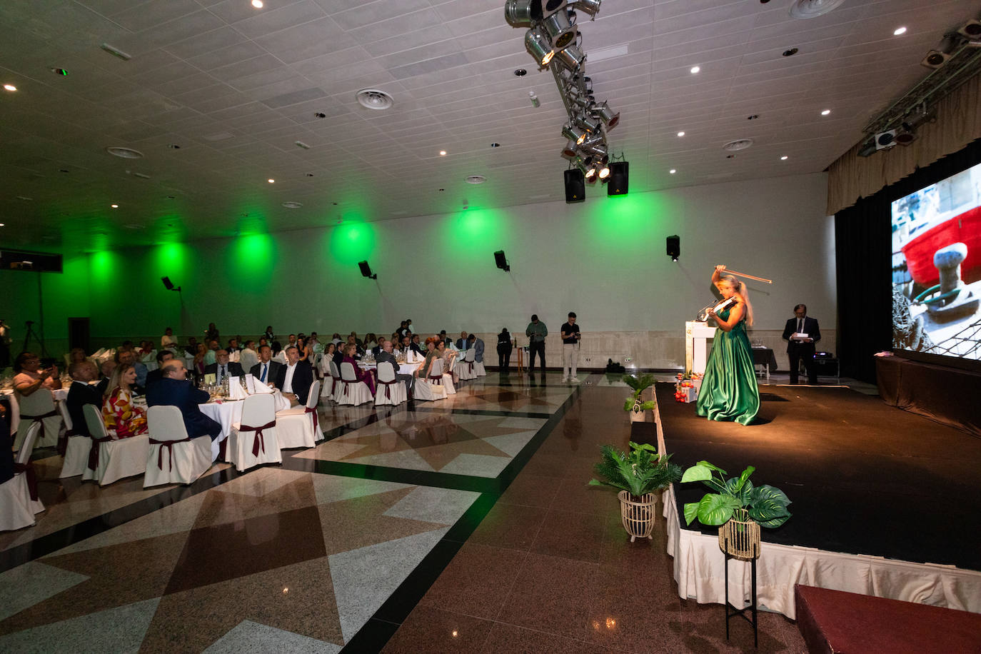 Las imágenes de una cena de gala para el recuerdo