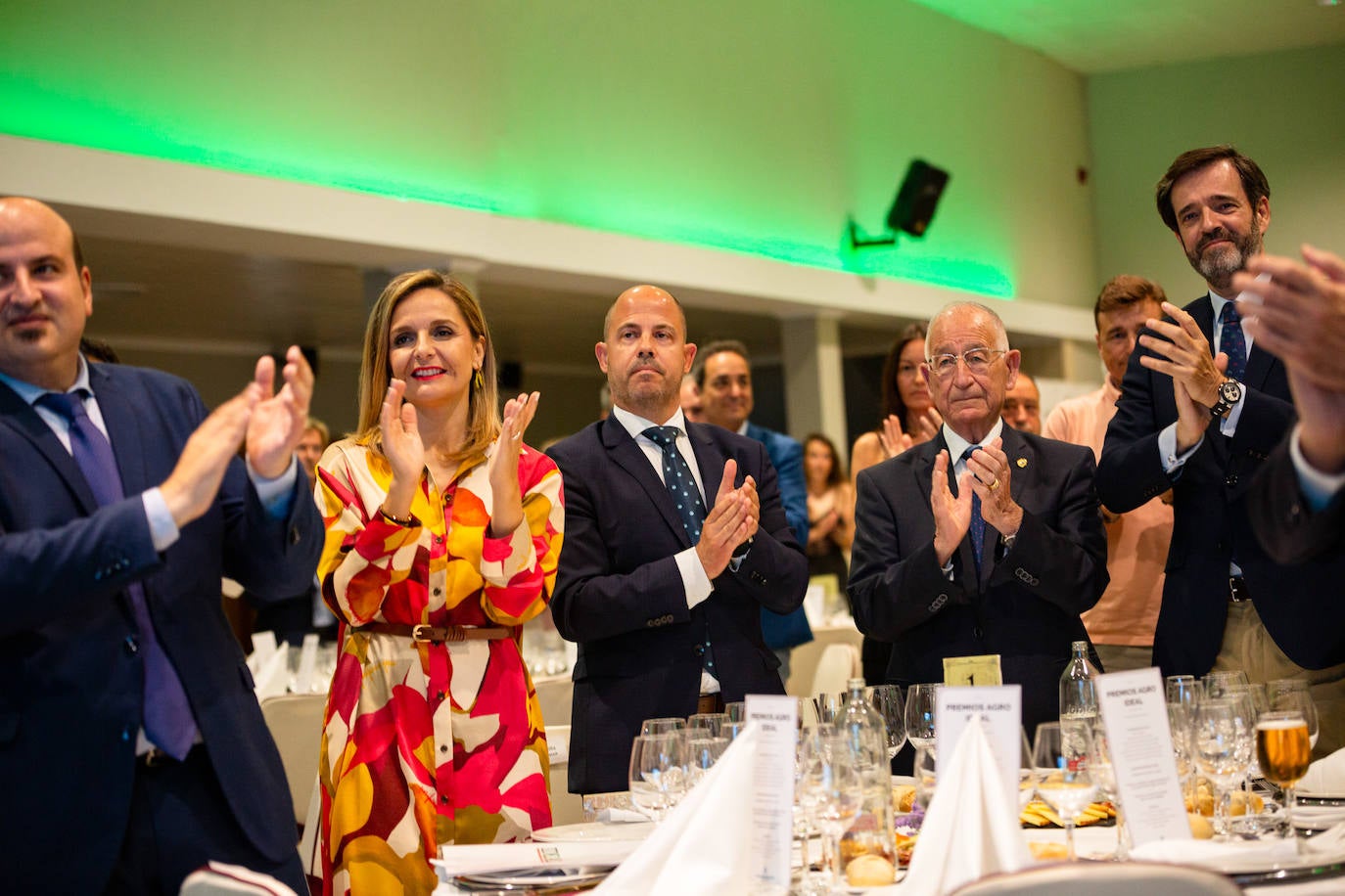Las imágenes de una cena de gala para el recuerdo