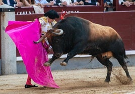 Jorge Martínez dejó destellos de su pureza en Las Ventas.