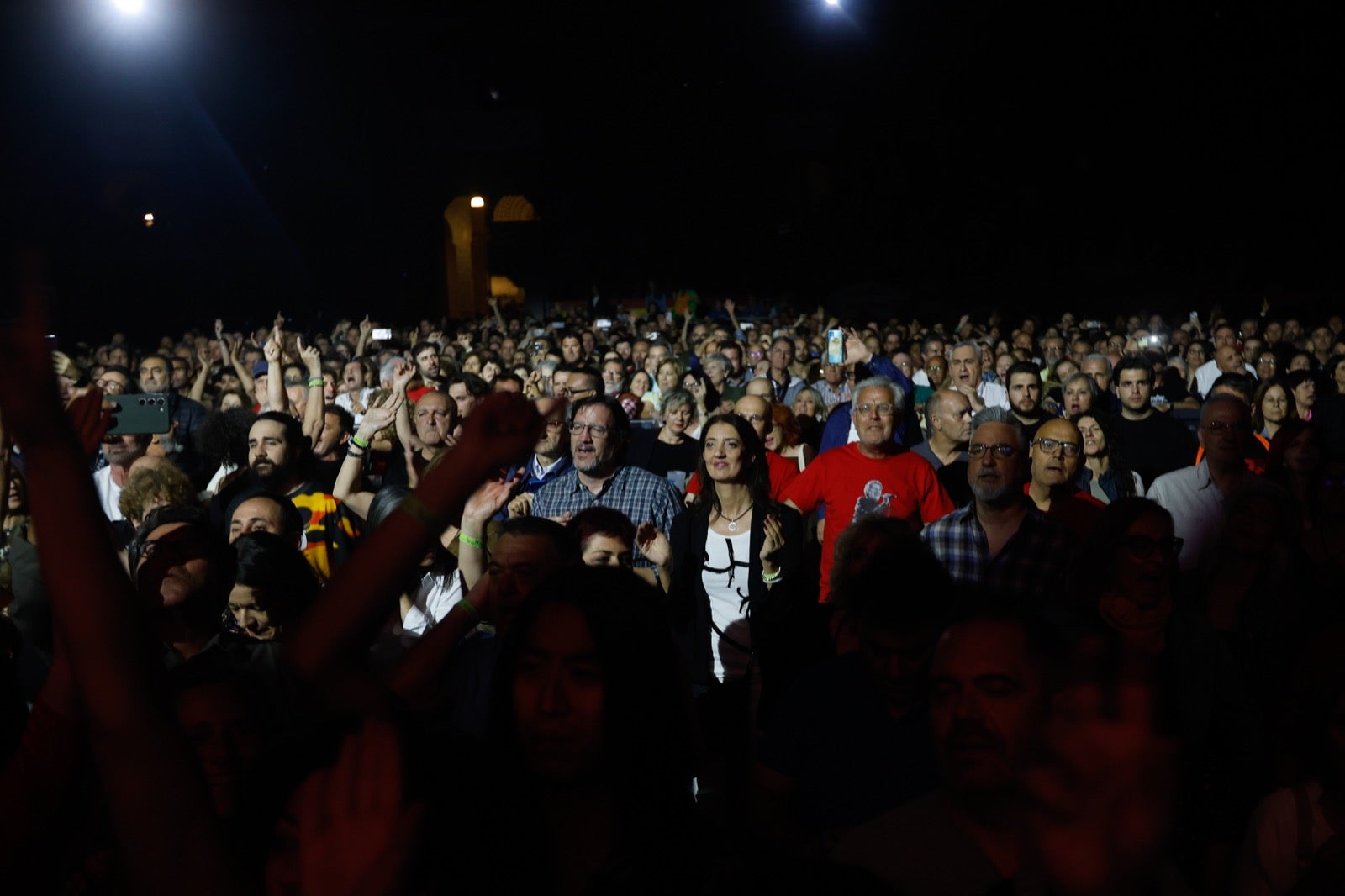 Las imágenes de una noche para el recuerdo: Miguel Ríos &#039;reventó&#039; Granada