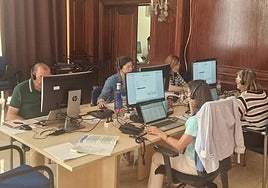 Equipo de incidencias de la Subdelegación del Gobierno de Jaén.