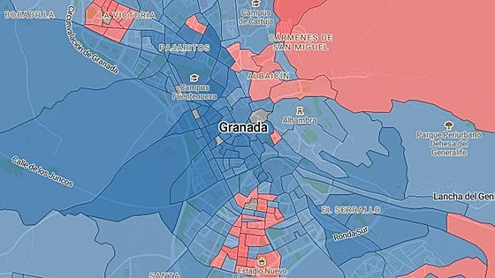 Consulta cómo ha votado Granada en las elecciones calle a calle y mesa a mesa