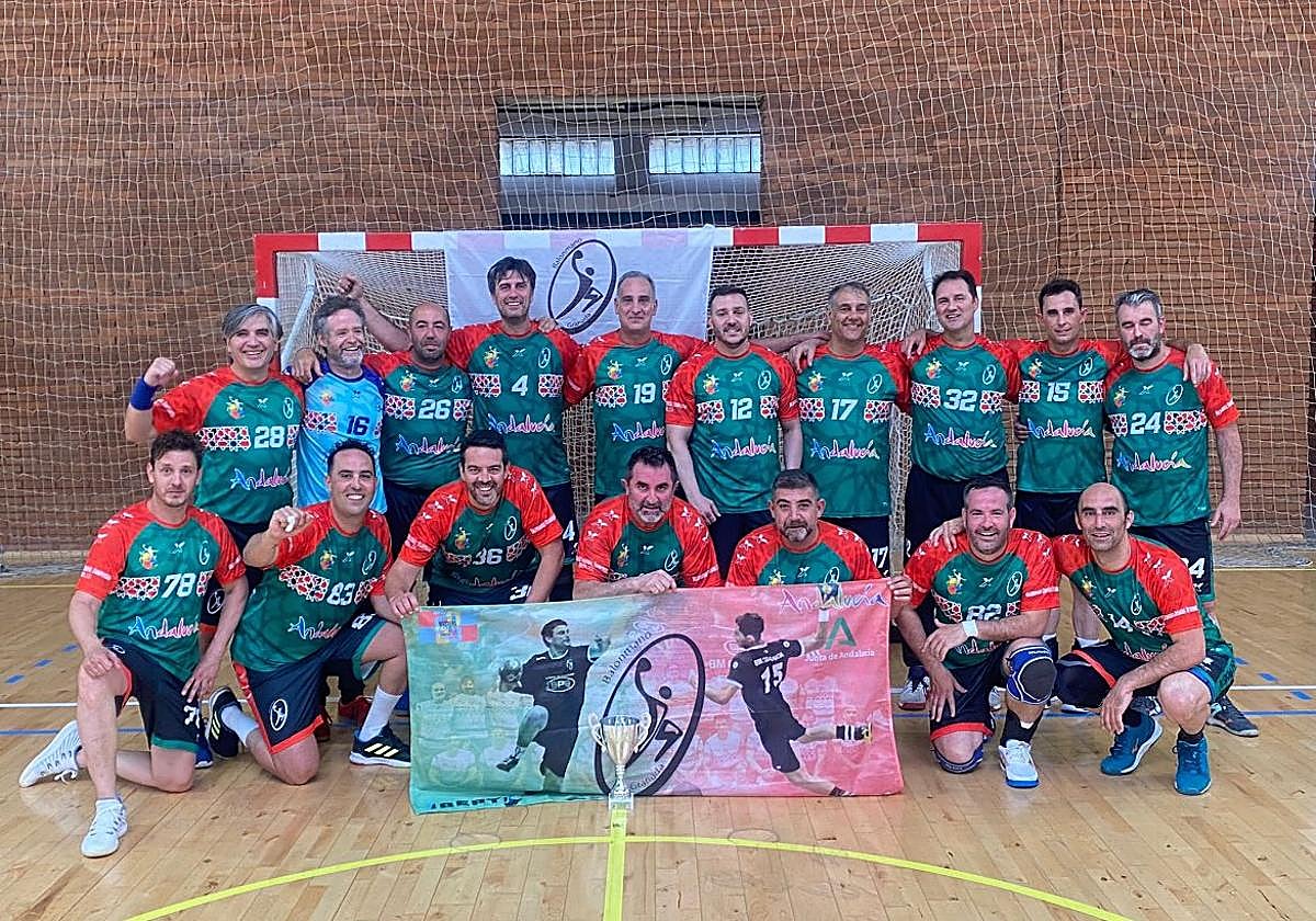 El BM Veteranos Granada, campeón de Andalucía