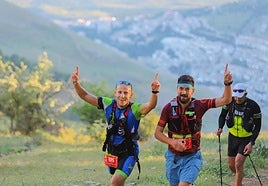 Corredores durante una de las pruebas.