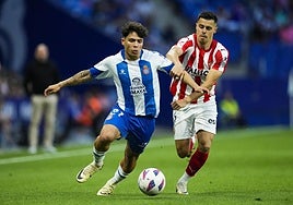 Aguado resiste la acometida de Gaspar Campos.