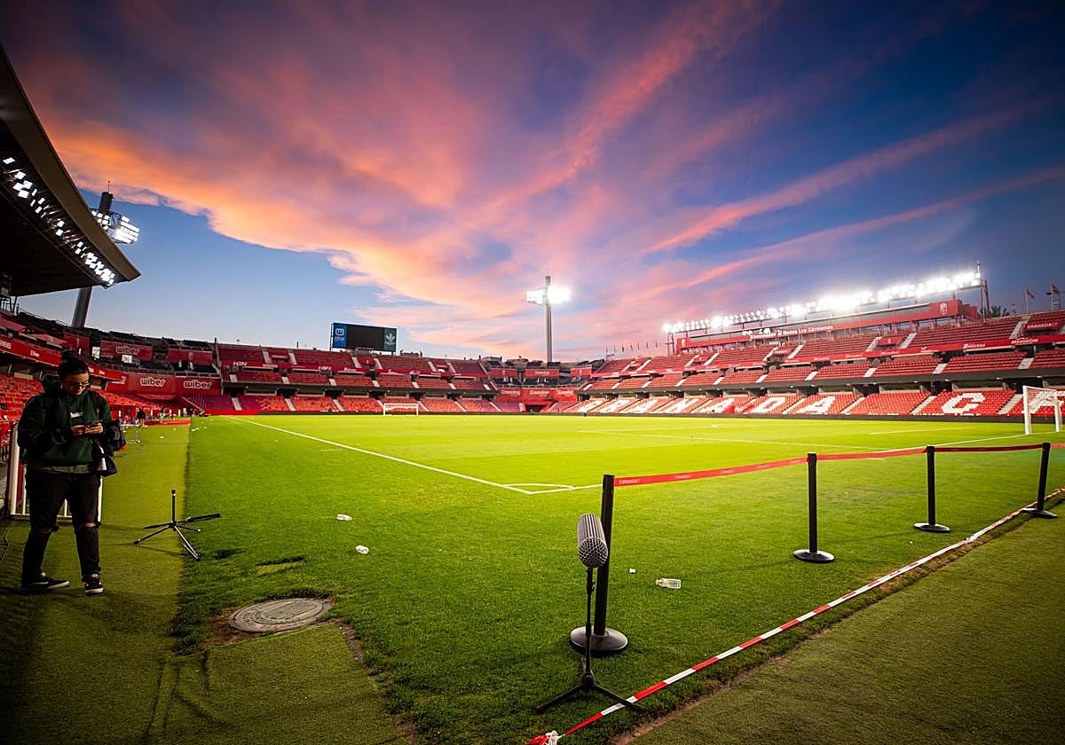 Atardecer sobre Los Cármenes.