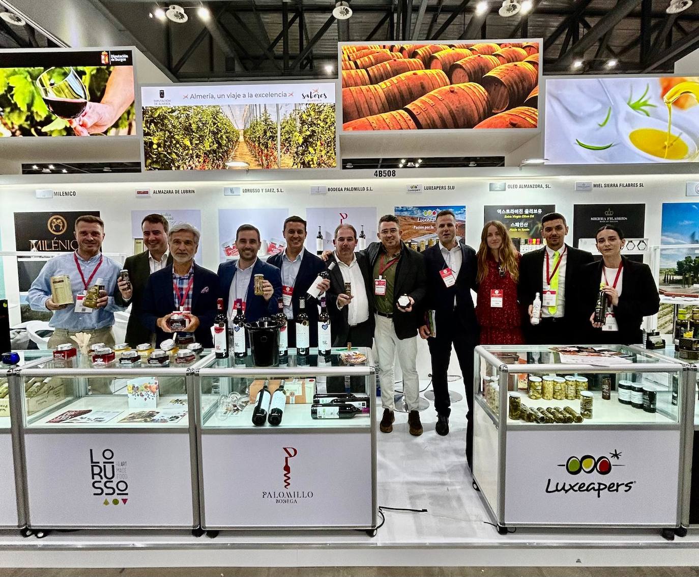 Una dedena de empresarios de Almería acude a la mayor feria de productos gourmet de Asia.