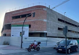 Imagen de este lunes del edificio del Conservatorio Superior de Música de Jaén.