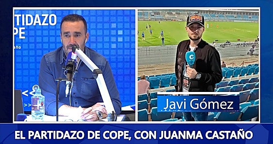 Momento de El Partidazo de La COPE.