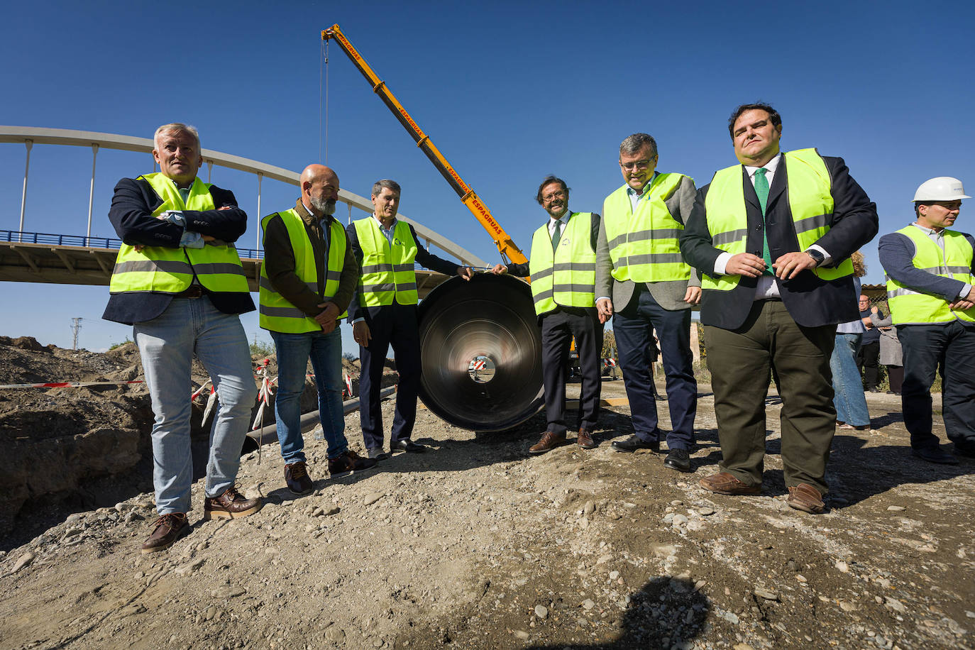 Imagen de archivo del inicio de las obras del primer tramo de Rules el pasado mes de abril.