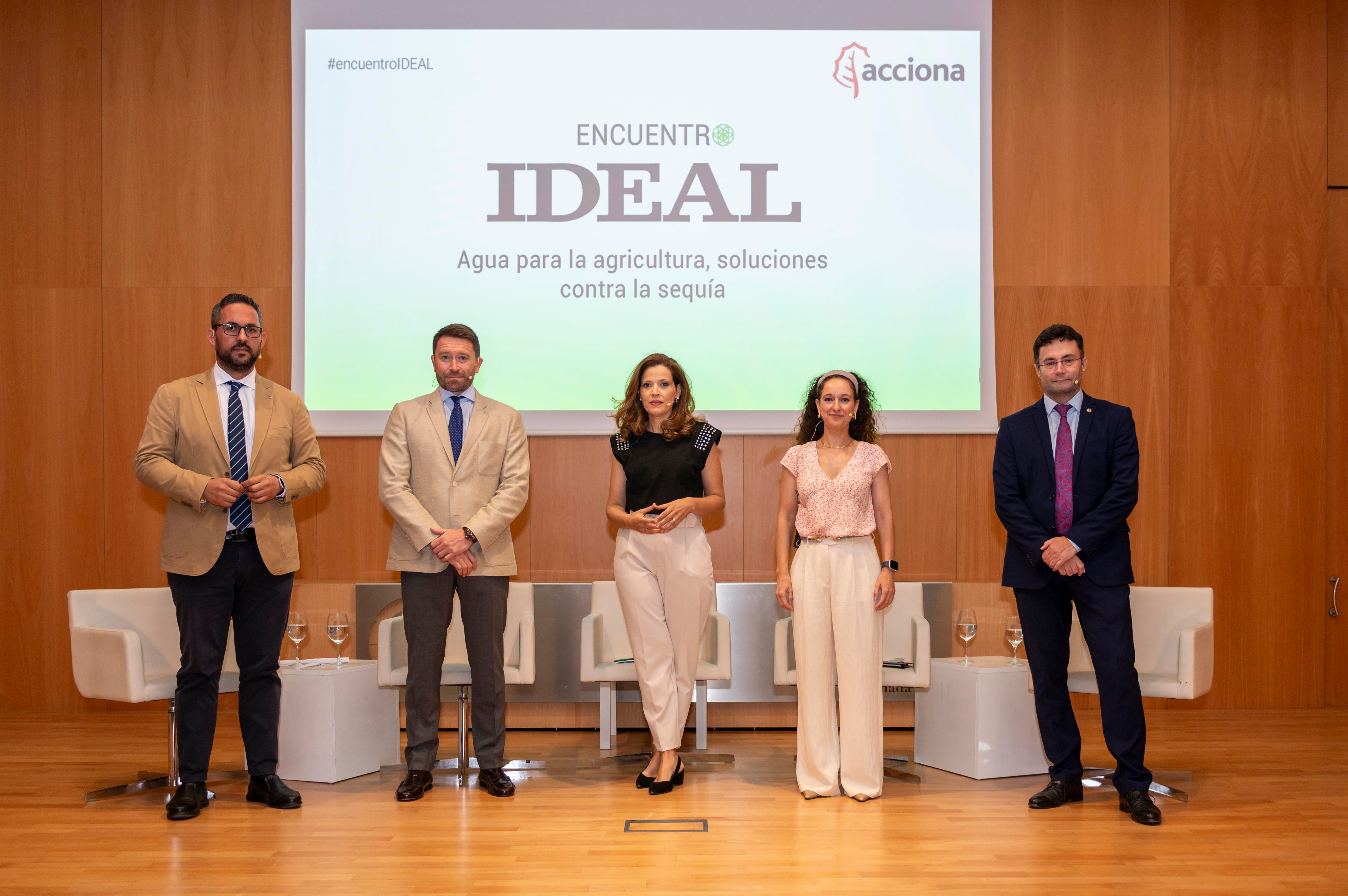 Las imágenes del encuentro de IDEAL y Acciona sobre el agua en la agricultura