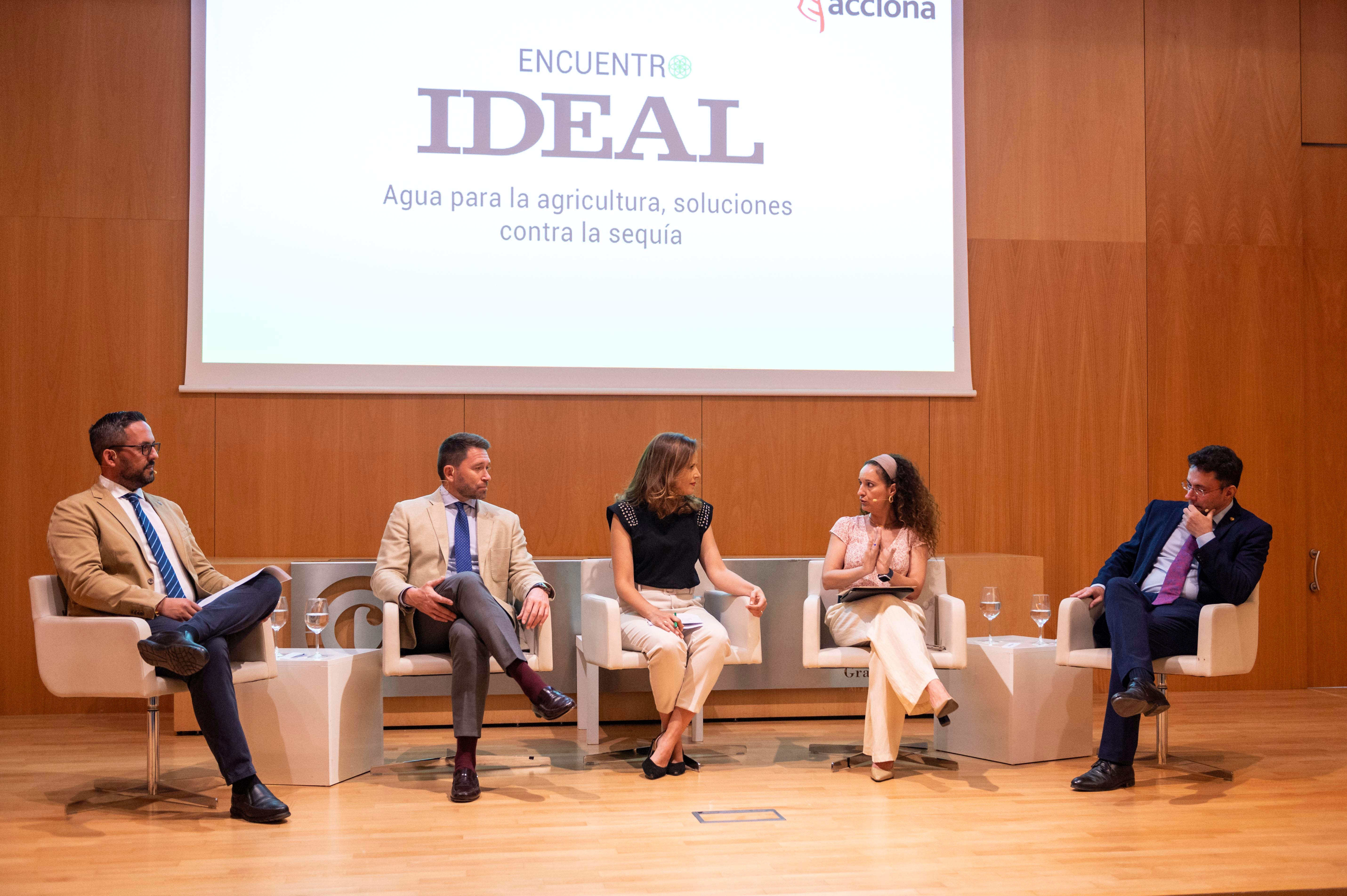 Las imágenes del encuentro de IDEAL y Acciona sobre el agua en la agricultura