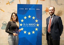 Una agricultora de Coprohníjar es reconocida por la Dirección General de Fondos Europeos